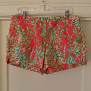 Bright and pretty Lilly shorts.